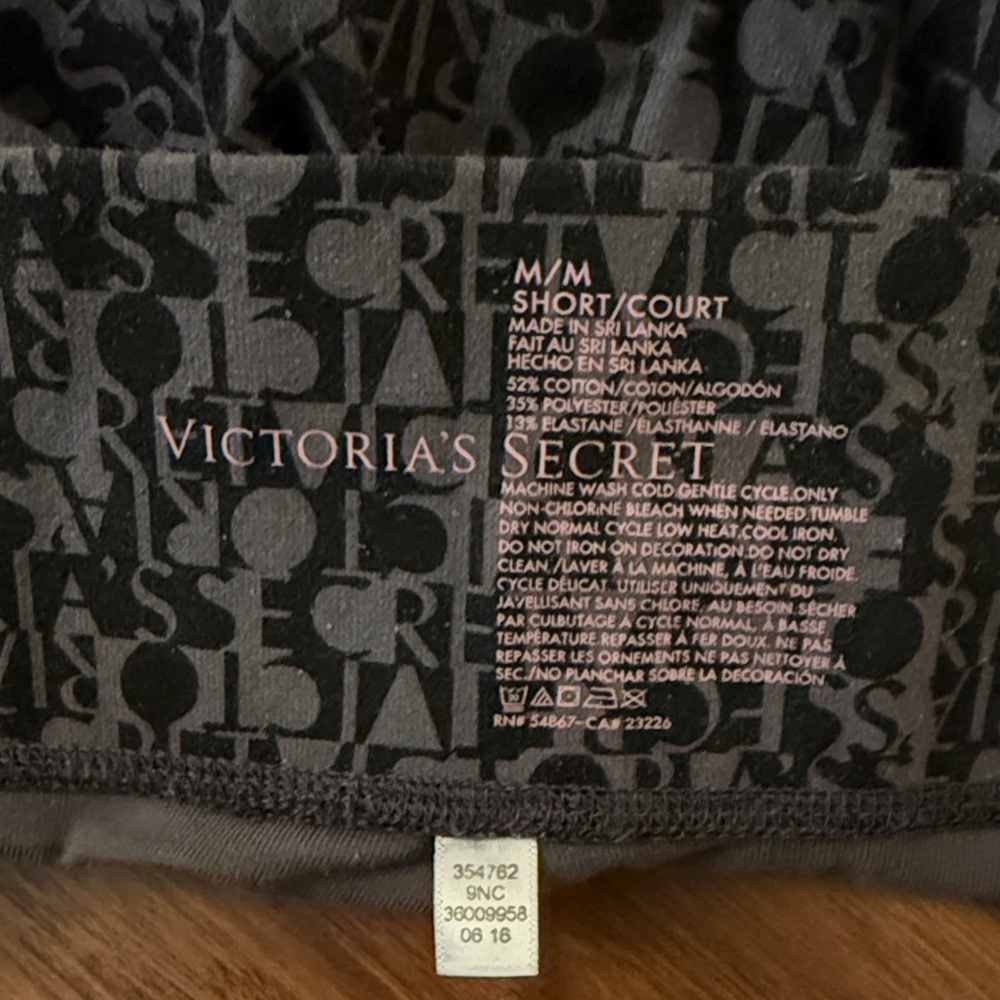 Victoria's Secret Charcoal Shorts